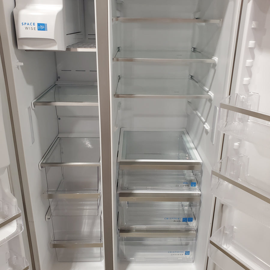 Frigidaire Gallery Smudge Proof Stainless Steel 26 Cu. Ft. Side by Side Refrigerator with Bright LED Lighting 31134SD222 - GRSS2652AF - Scratch & Dent (Moderate)