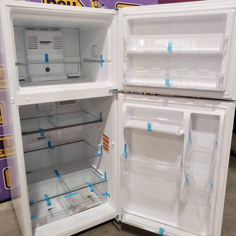 Whirlpool 19.3 Cu. Ft. Freestanding Top-Freezer Garage Ready Refrigerator in White 22133SD215 - WRTX5419SW - Scratch & Dent (Minor)