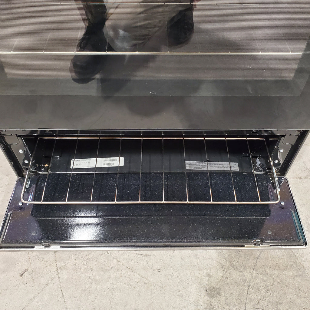 Pictures of Whirlpool Stainless 5.1 Cu. Ft. Freestanding Gas Range with Broiler Drawer and Two Speed Heat Burners WFG320M0MS - Open Box - Neu Appliance Outlet - Discount Appliance Outlet in Austin, Tx