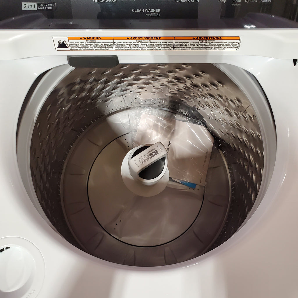 Pictures of Whirlpool Top Load 4.7 Cu. Ft. Washer with 2-in-1 Removable Agitator in White 3SD641 - WTW5057LW - Open Box - Neu Appliance Outlet - Discount Appliance Outlet in Austin, Tx