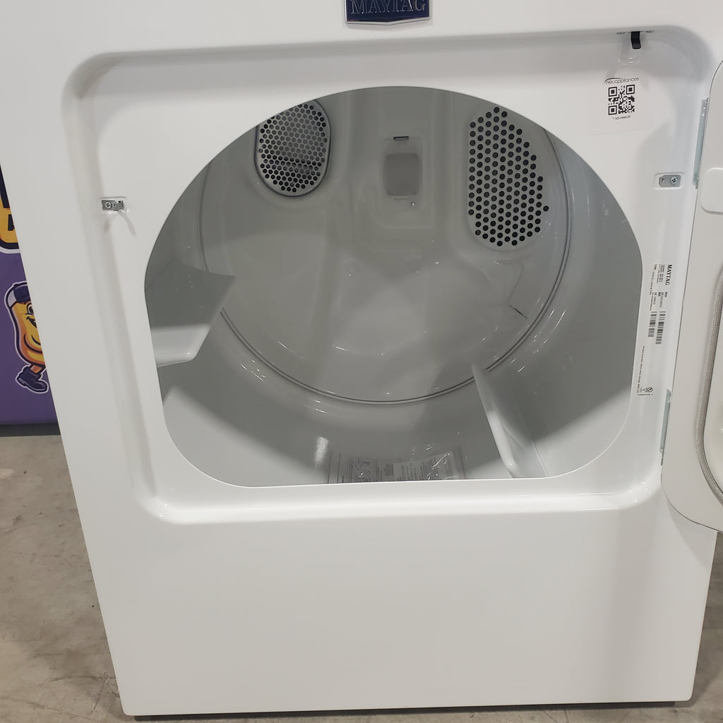 Pictures of Maytag 4.5 cu. ft. Top Load Washer with Power Agitator MVW4505MW and 7.0 cu. ft. Electric Dryer with Reversible Door MED4500MW - Neu Appliance Outlet - Discount Appliance Outlet in Austin, Tx