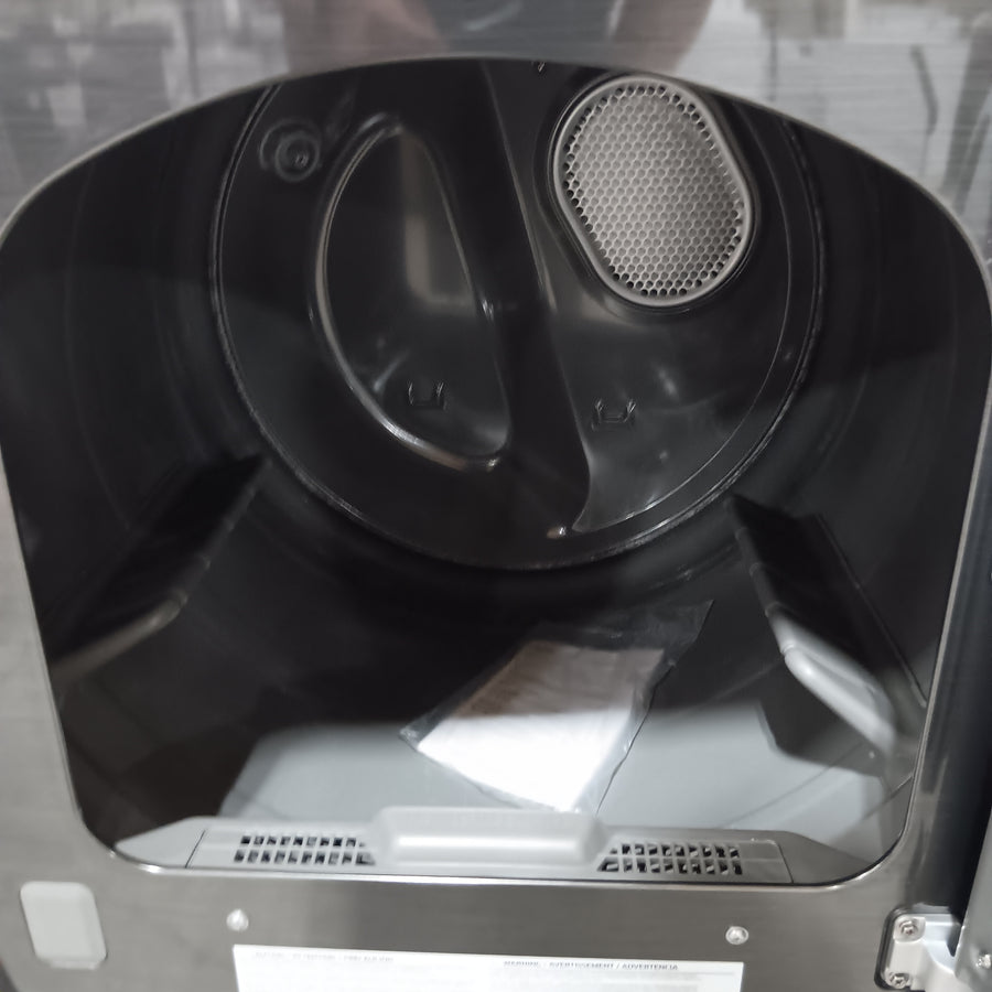 Samsung 5.1 cu. ft. Smart Top Load Washer with ActiveWave™ Agitator and Super Speed Wash WA51A5505AV - Certified Refurbished and Samsung 7.4 Cu. Ft. Smart Electric Dryer with Steam Sanitize+ in Black 16298 - DVE55CG7100V - Scratch & Dent (Minor)