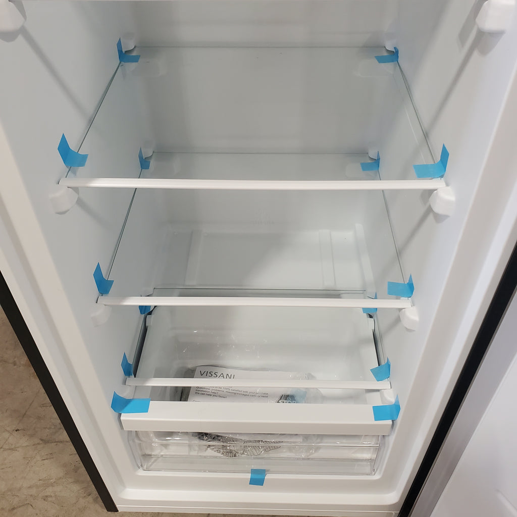 Pictures of 7.1 cu. ft. Manual Defrost Convertible Upright Freezer in Stainless Steel Look MDUFC7SS4 - Scratch & Dent - Minor - Neu Appliance Outlet - Discount Appliance Outlet in Austin, Tx