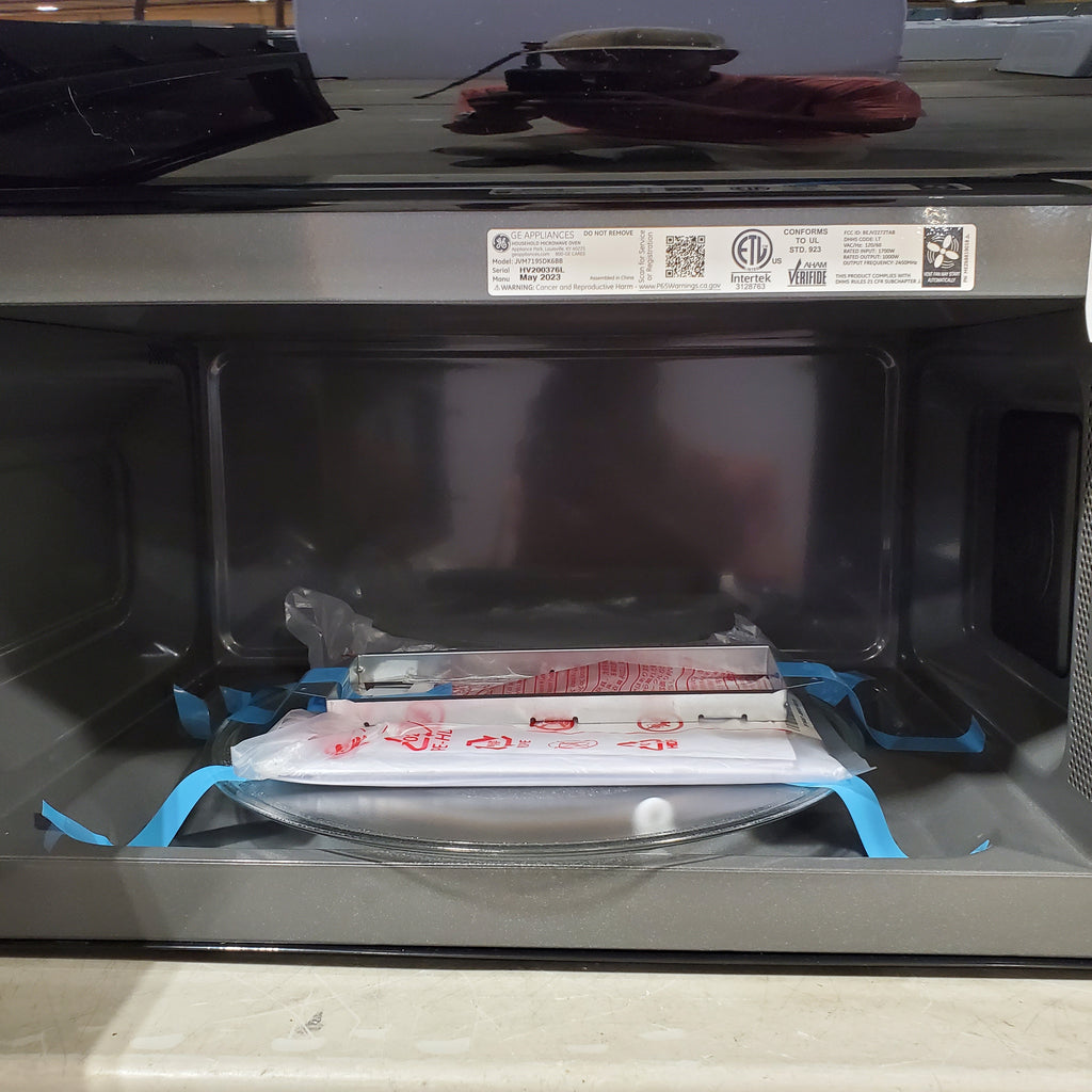 Pictures of GE 1.9 Cu. Ft. Over the Range Microwave with Sensor Cooking in Black -JVM7195DKBB -Open Box - Neu Appliance Outlet - Discount Appliance Outlet in Austin, Tx