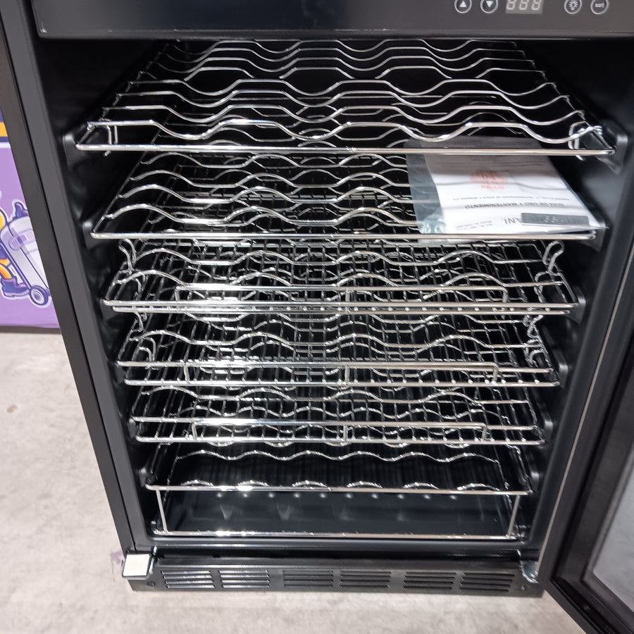 Vissani 23.4 in. 50 Bottle, 154 Can, Wine and Beverage Cooler with Stainless Steel Door HVBC58ST - Scratch & Dent (Minor)