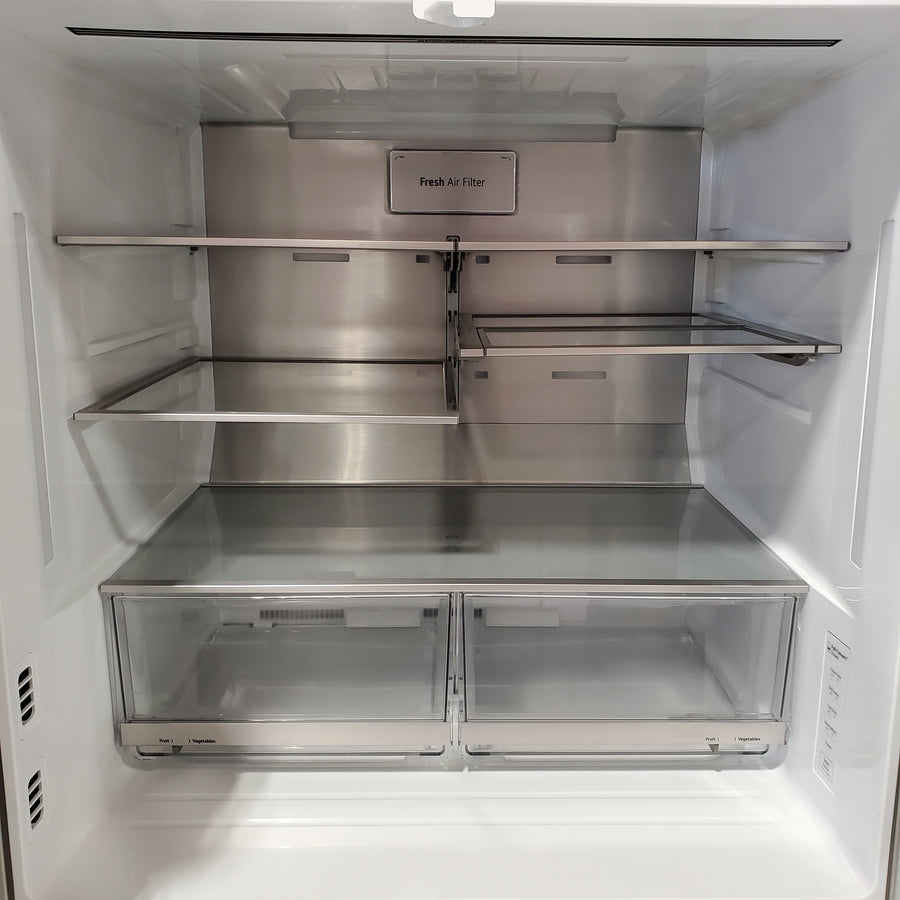 LG 30 cu. ft. Smart French Door Refrigerator with Craft Ice™ & Full-Convert™ Drawer 31135SD270 - LRMXS3006S - Scratch & Dent (Minor)