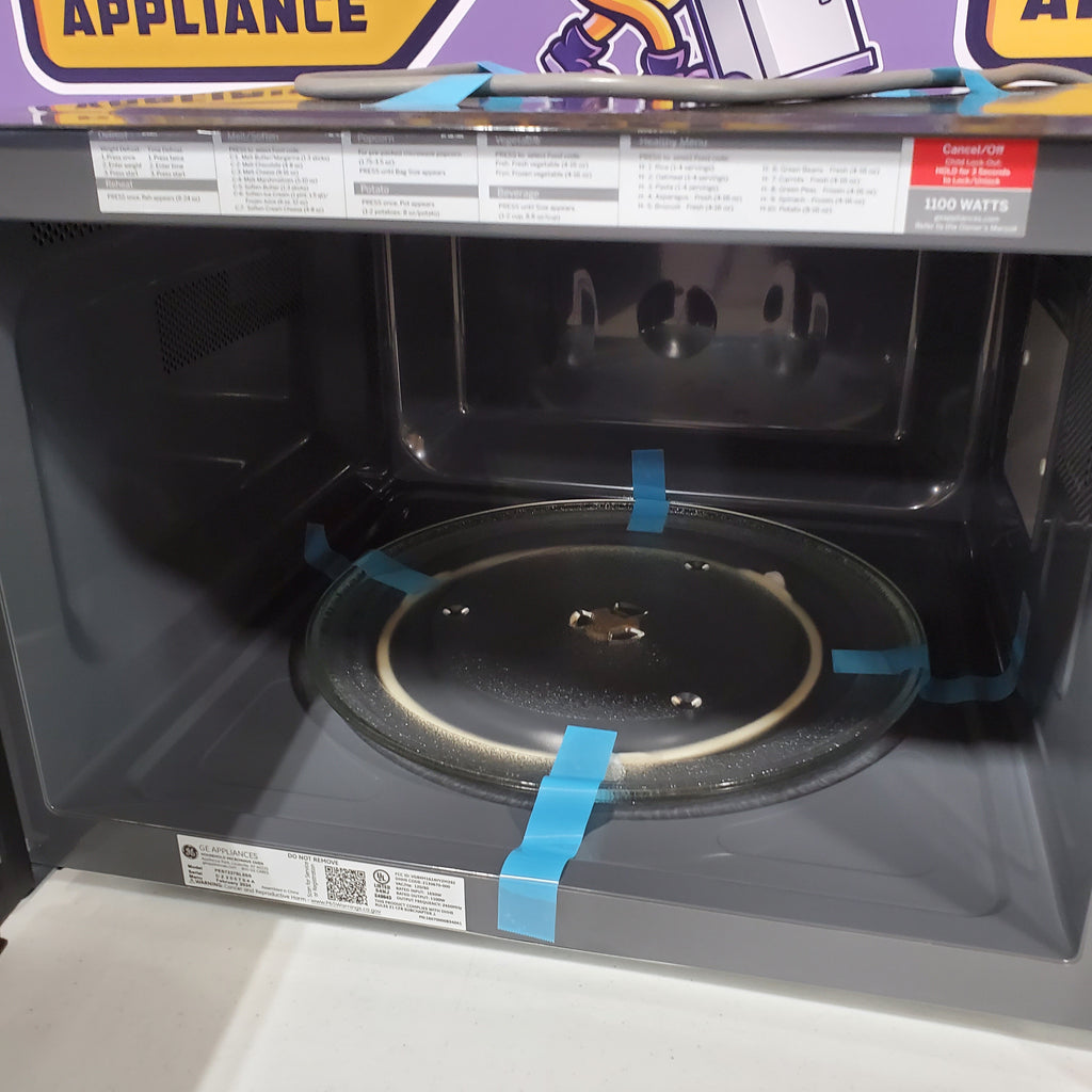 Pictures of GE Profile™ 2.2 Cu. Ft. Countertop Sensor Microwave Oven in Stainless Steel PES7227SLSS - Open Box - Neu Appliance Outlet - Discount Appliance Outlet in Austin, Tx