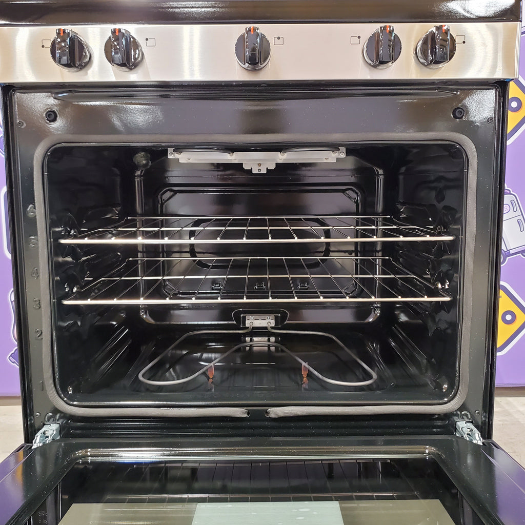 Pictures of Frigidaire 30" 5 Burner Element Electric Range FCRE3052BS - Open Box - Neu Appliance Outlet - Discount Appliance Outlet in Austin, Tx