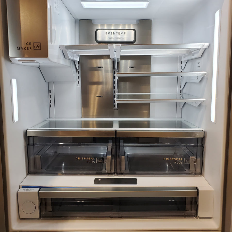 Frigidaire Counter-Depth Professional ENERGY STAR 22.6 Cu. Ft. French Door with CrispSeal® Plus Crispers with Auto Humidity 20534SD714 - PRFC2383AF - Scratch & Dent (Major)