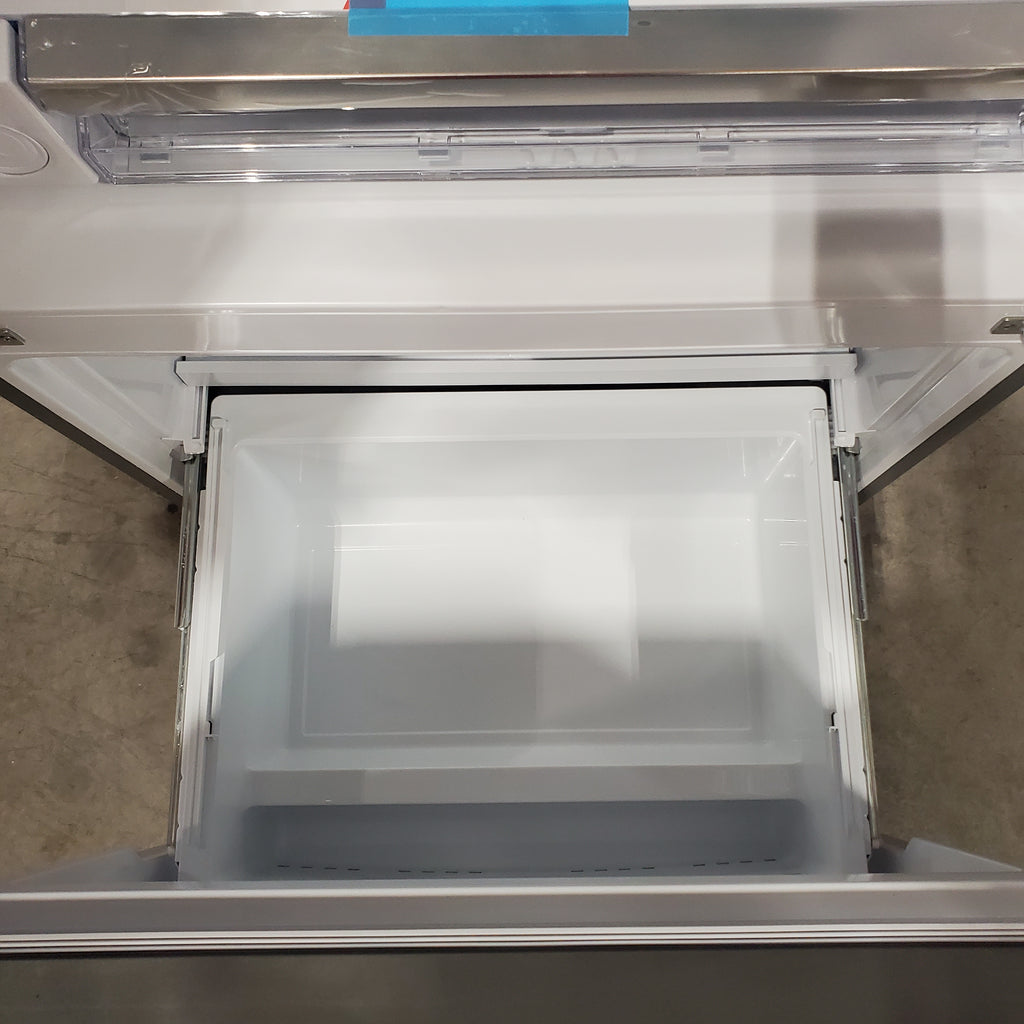 Frigidaire Gallery 20 Cu. Ft. 30" Wide Standard-Depth French Door Refrigerator in Stainless Steel 3SD817 - GRFN2023AF - Scratch & Dent (Moderate)