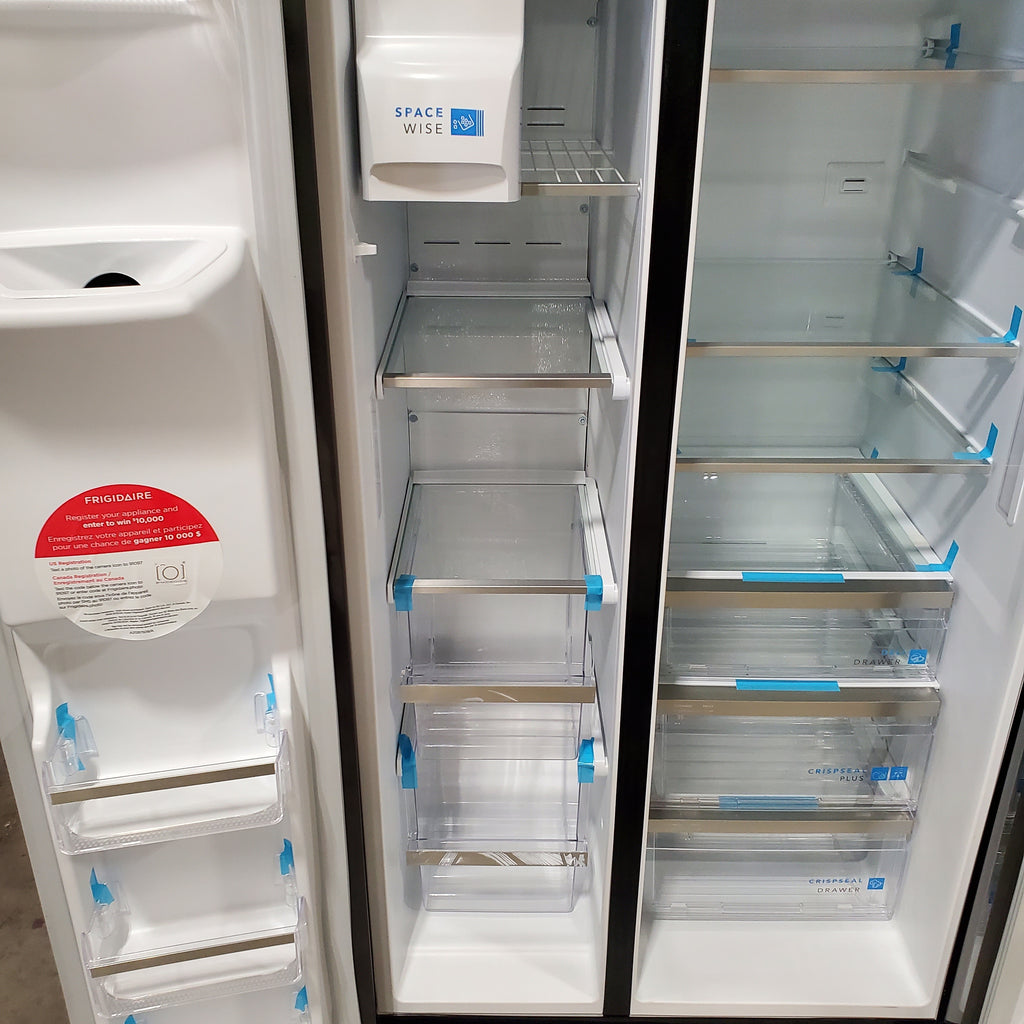 Pictures of Frigidaire Gallery 26 Cu. Ft. 36" Standard-Depth Side-by-Side Refrigerator GRSS2652AD - Scratch & Dent (Minor) - Neu Appliance Outlet - Discount Appliance Outlet in Austin, Tx