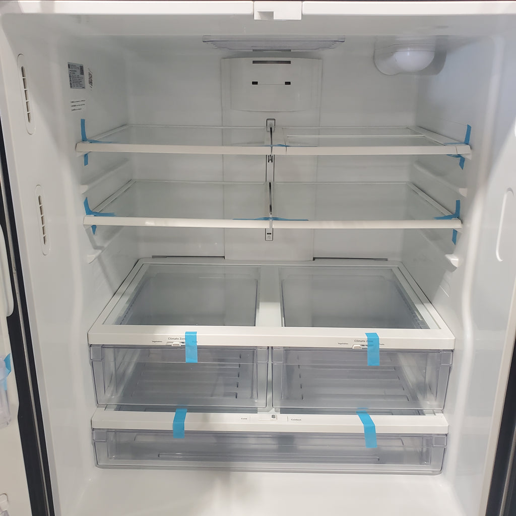 Pictures of GE 25.6 cu. ft. French Door Refrigerator in Fingerprint Resistant Stainless Steel, ENERGY STAR-GFE26JSMFS-Certified Refurbished - Neu Appliance Outlet - Discount Appliance Outlet in Austin, Tx