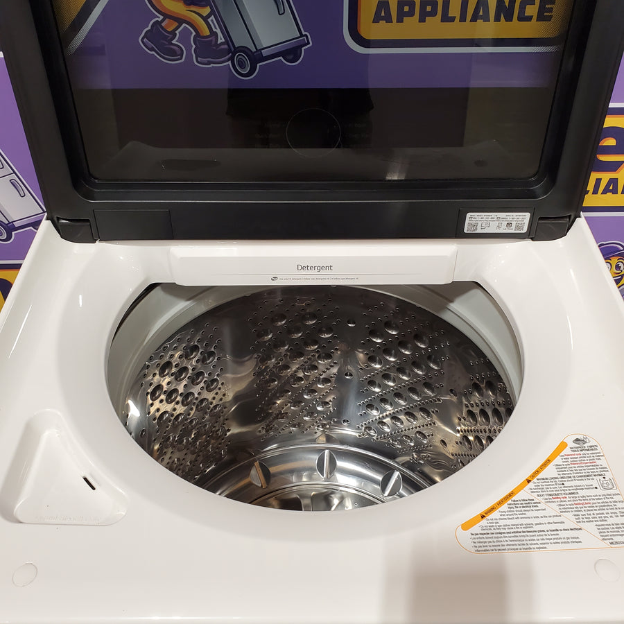 LG 5.5 cu. ft. Mega Capacity Top Load Washer with Impeller in Alpine White 251315SD1122 - WT8400CW - Scratch & Dent (Moderate)