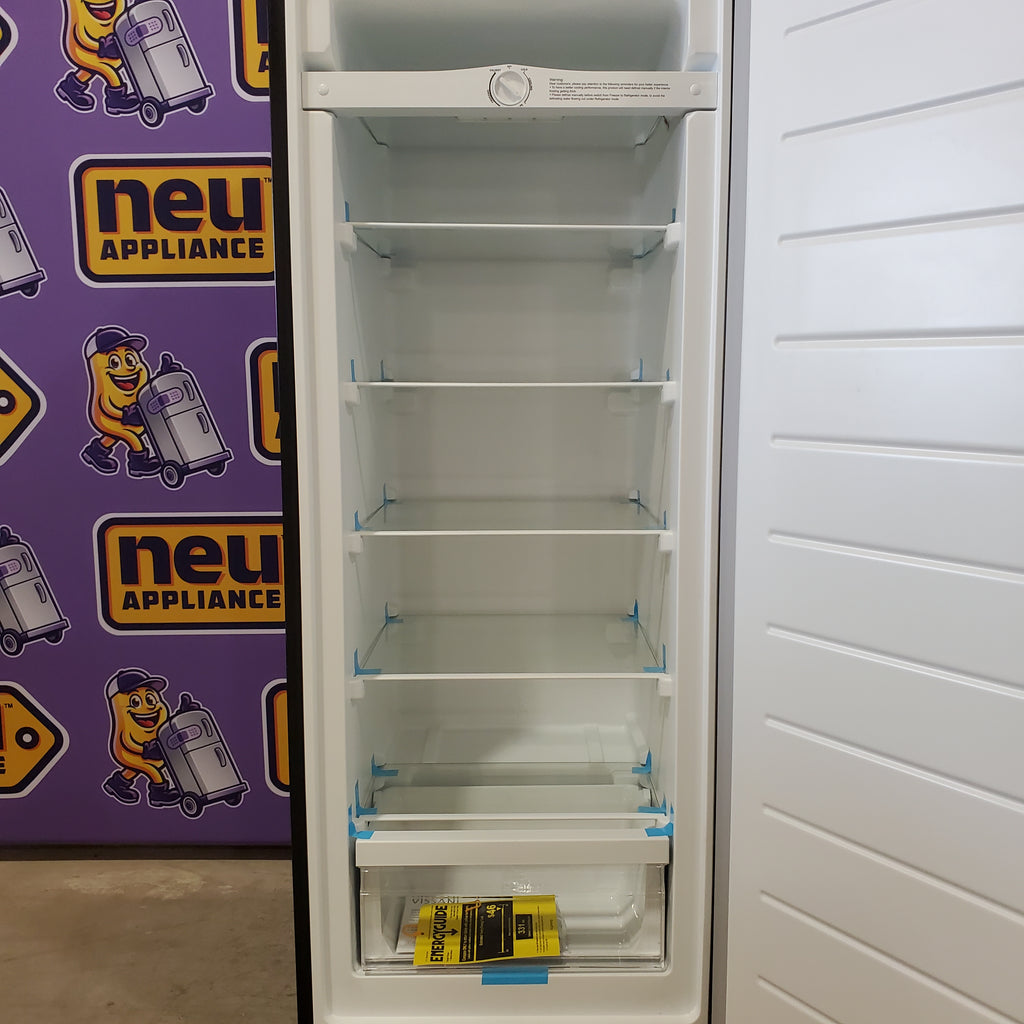 Pictures of Vissani 7.1 cu. ft. Manual Defrost Convertible Upright Freezer in Stainless Steel Look MDUFC7SS4 - Scratch & Dent (Minor) - Neu Appliance Outlet - Discount Appliance Outlet in Austin, Tx
