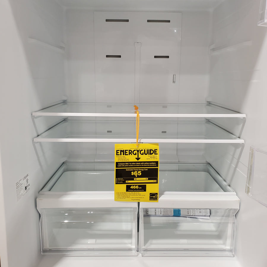 Vissani 18.7 cu. ft. Bottom Freezer Refrigerator in Stainless Steel MDBF18SS - Scratch & Dent (Major)