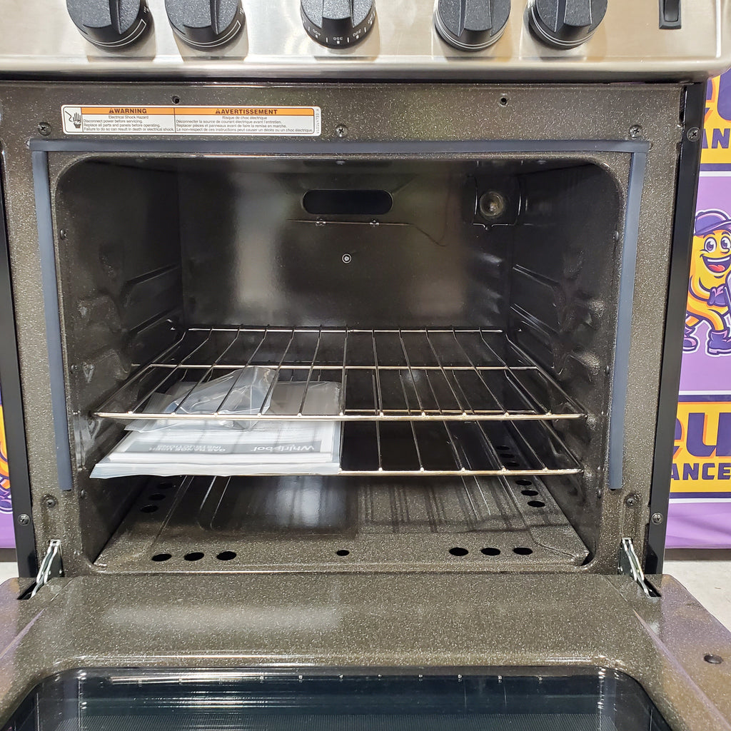 Pictures of Whirlpool 24-inch Freestanding Gas Range with Sealed Burners in Stainless Steel WFG500M4HS - Scratch & Dent (Minor) - Neu Appliance Outlet - Discount Appliance Outlet in Austin, Tx