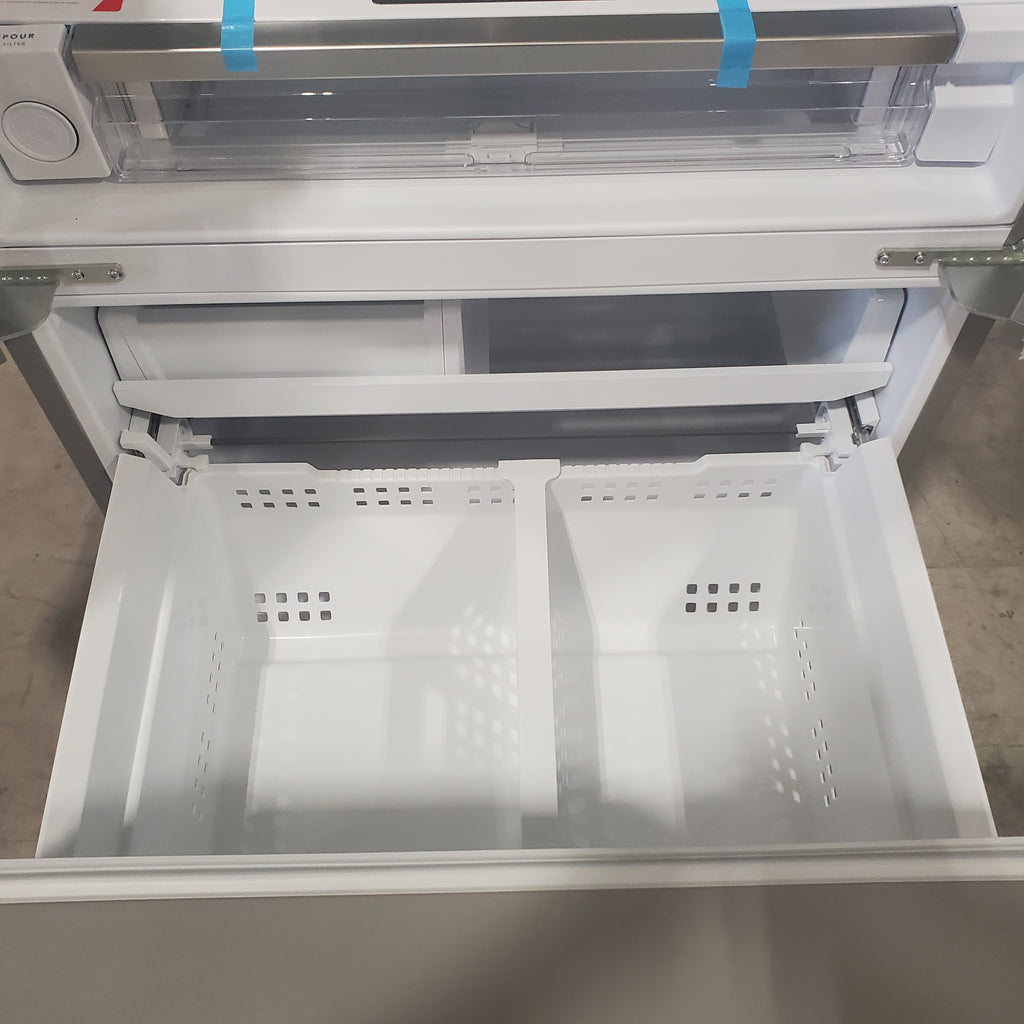 Pictures of Smudge-Proof Stainless Steel ENERGY STAR Frigidaire Gallery 27.8 cu. ft. 3 Door French Door Refrigerator with Dual Ice Maker- Open Box - Neu Appliance Outlet - Discount Appliance Outlet in Austin, Tx