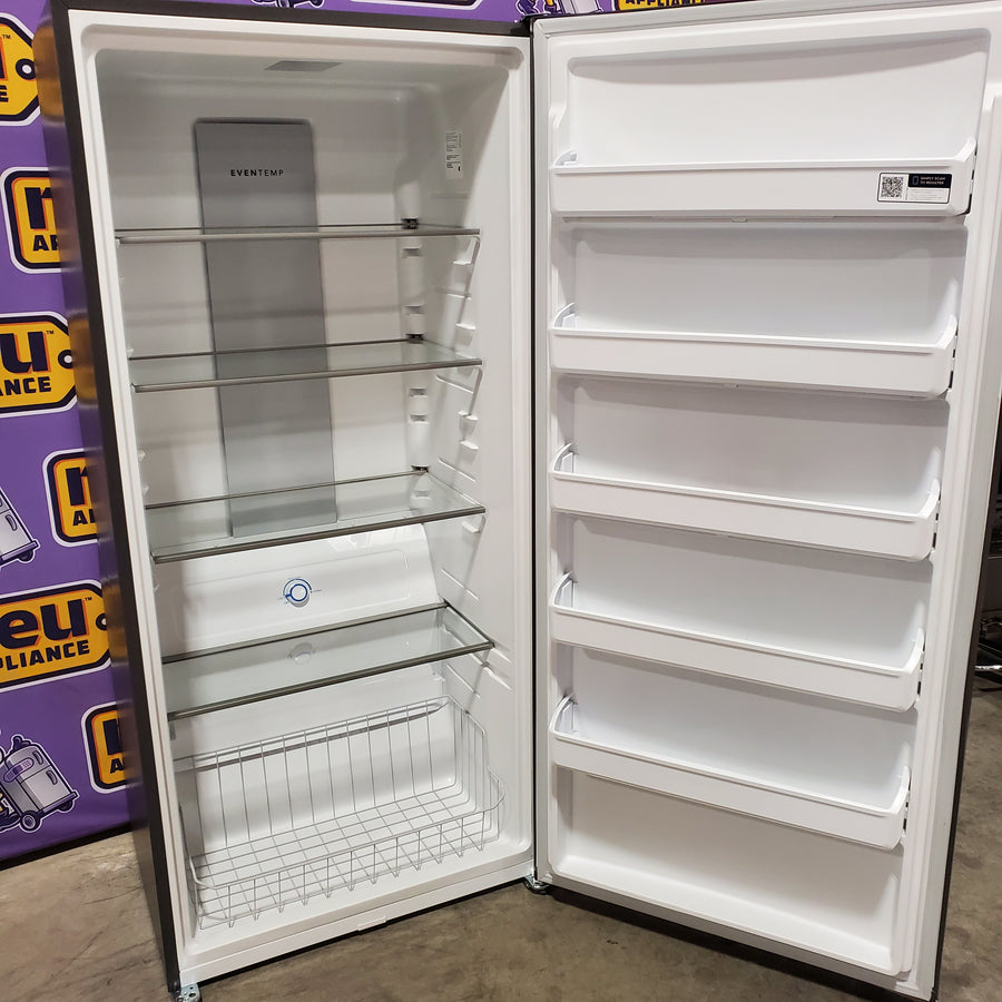 Frigidaire 20 Cu. Ft. Garage Ready Upright Freezer in Carbon 20132SD378 - FRUF2020AN - Scratch & Dent (Moderate)