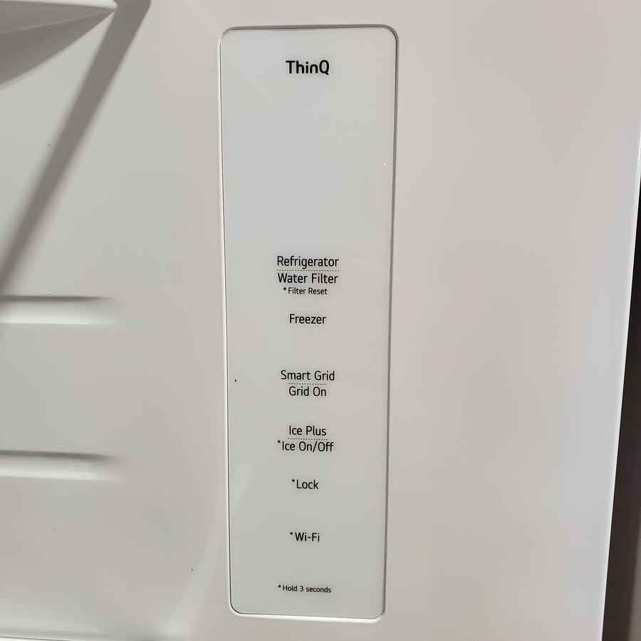 LG 27 cu. ft. Standard-Depth, Side-by-side Refrigerator, with Ice and Water and Bar Handle Design 22136SD272 - LS27T3230S - Scratch & Dent (Major)