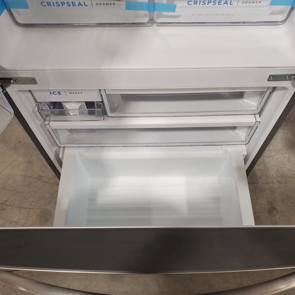 Pictures of Frigidaire 18 Cu. Ft. Counter-Depth French Door Refrigerator FRFG1723AV - Scratch & Dent (Moderate) - Neu Appliance Outlet - Discount Appliance Outlet in Austin, Tx