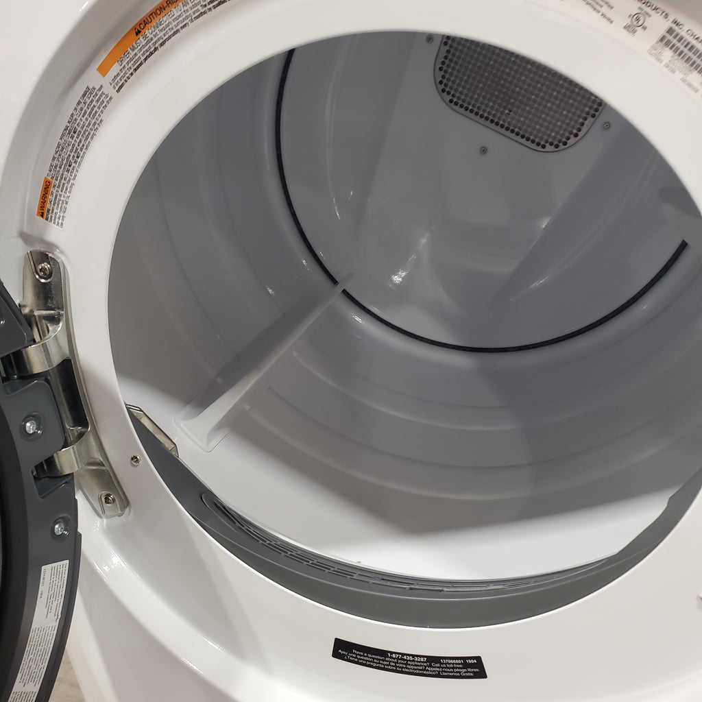 Pictures of Electrolux 8.0 Cu. Ft. Front Load Perfect Steam™ Gas Dryer with LuxCare® Dry and Instant Refresh ELFG7626BW - Scratch & Dent (Minor) - Neu Appliance Outlet - Discount Appliance Outlet in Austin, Tx