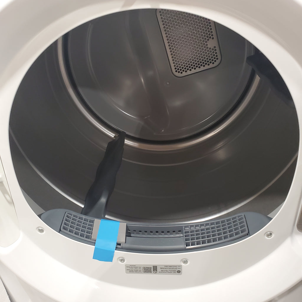 Pictures of GE ENERGY STAR 7.8 cu. ft. Smart Frontload Electric Dryer with Sensor Dry 4NEW440 - GFD55ESSNWW - New in Box - Neu Appliance Outlet - Discount Appliance Outlet in Austin, Tx
