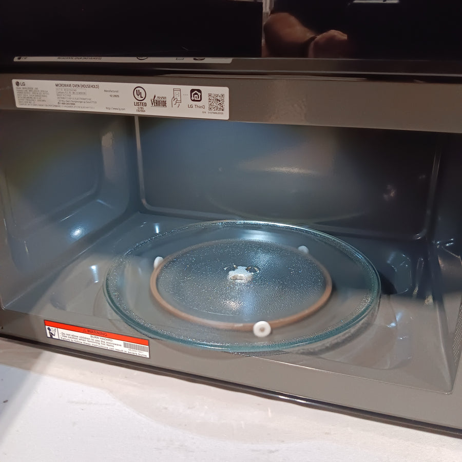 LG 2.0-cu ft Over-the-Range Microwave with Sensor Cooking in PrintProof Stainless Steel 251316SD1178 - MVEL2033F - Open Box