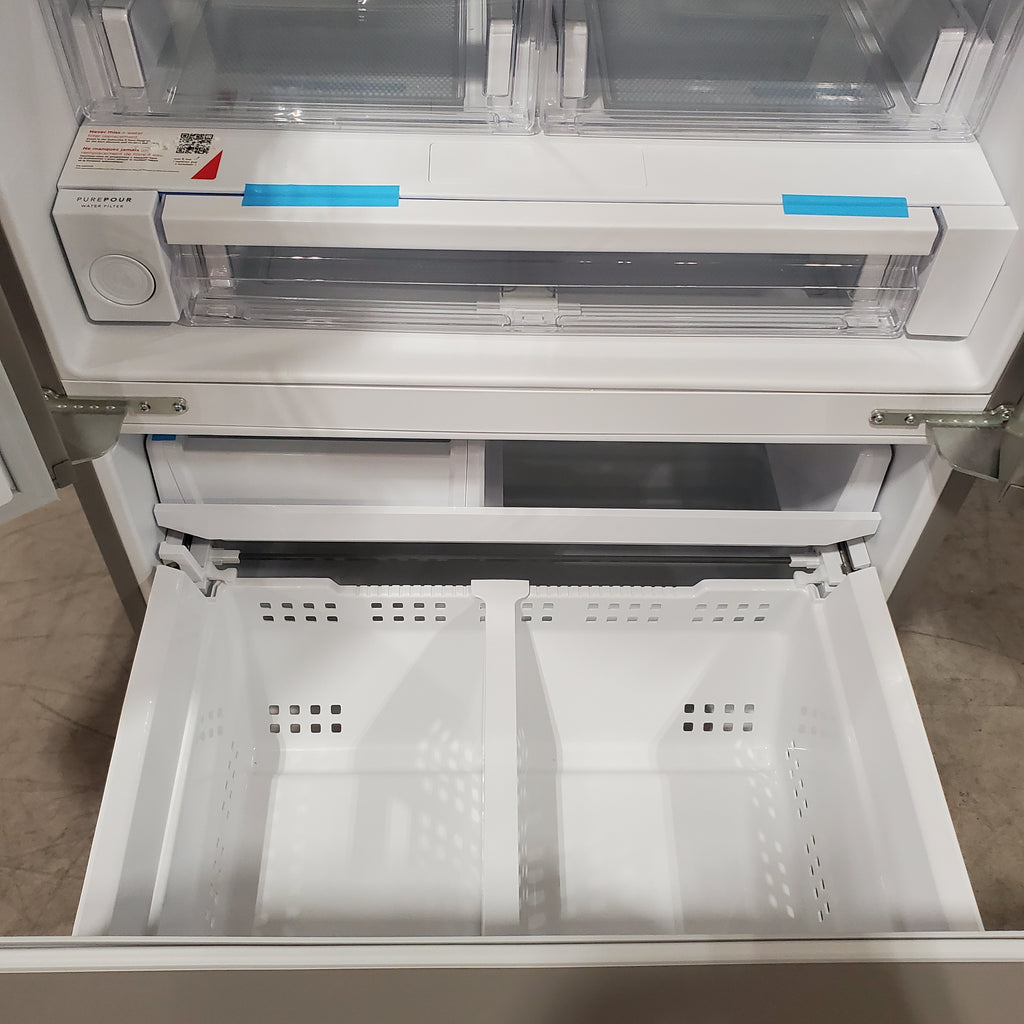 Pictures of Frigidaire 29 Cu. Ft. Standard-Depth French Door Refrigerator in Stainless Steel - 3SD558 - FRFN2813AF - Scratch & Dent (Moderate) - Neu Appliance Outlet - Discount Appliance Outlet in Austin, Tx