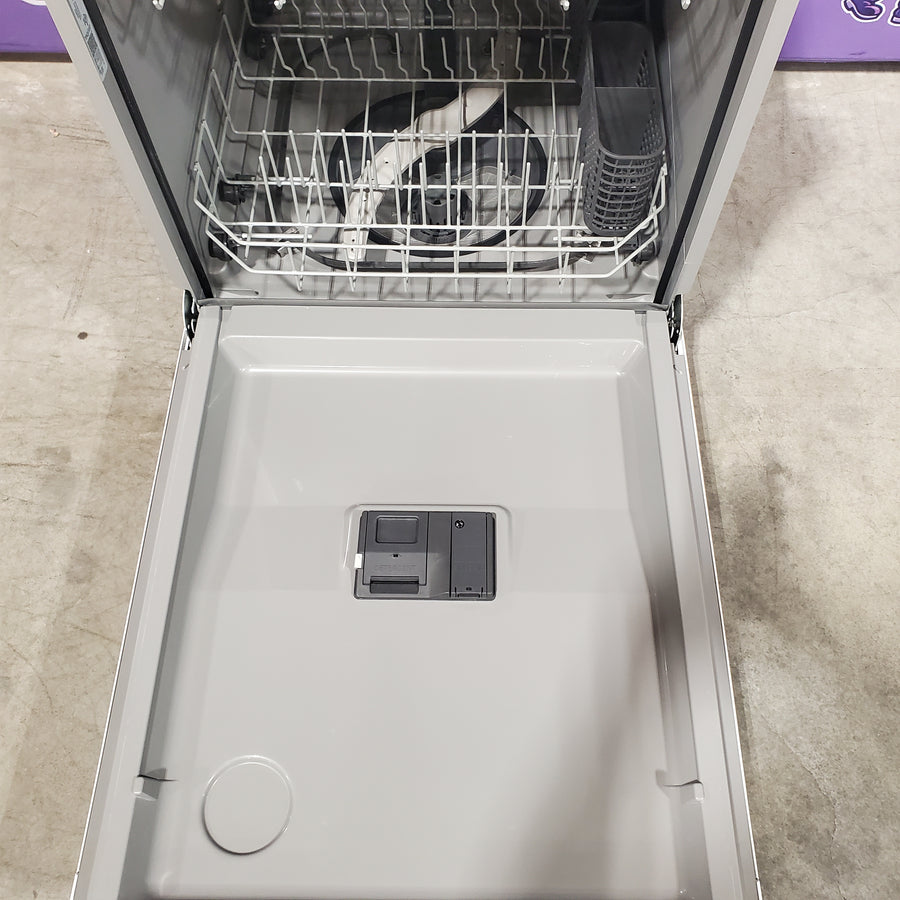 GE® ENERGY STAR® Dishwasher with Front Controls in White 25134SD481 - GDF460PGTWW - Open Box