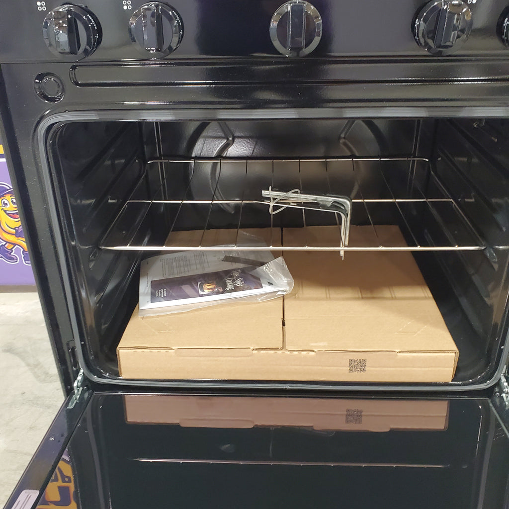 Pictures of Amana 30-inch 4-Burner Freestanding Gas Range with Easy-Clean Glass Door AGR4203MNB - Scratch & Dent (Minor) - Neu Appliance Outlet - Discount Appliance Outlet in Austin, Tx