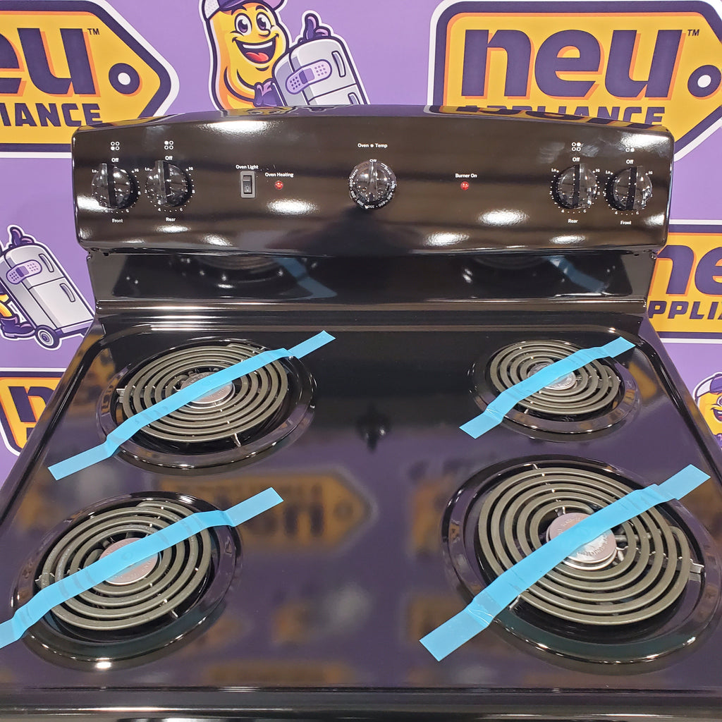 Pictures of GE® ENERGY STAR® 30" 5.0 ft. cu. Free-Standing Electric Range in Black JBS160DMBB - Scratch & Dent (Minor) - Neu Appliance Outlet - Discount Appliance Outlet in Austin, Tx