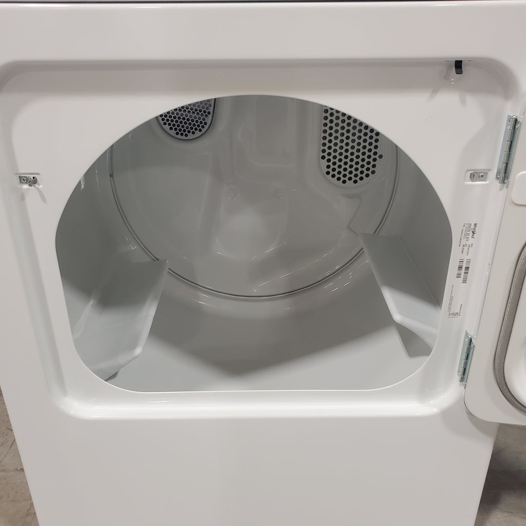 Pictures of HE Whirlpool 3.5 cu. ft. Top Load Washing Machine with Deep Water Wash WTW4816FW and 7 cu. ft. Electric Dryer with AutoDry WED4815EW- Scratch & Dent - Minor - Neu Appliance Outlet - Discount Appliance Outlet in Austin, Tx