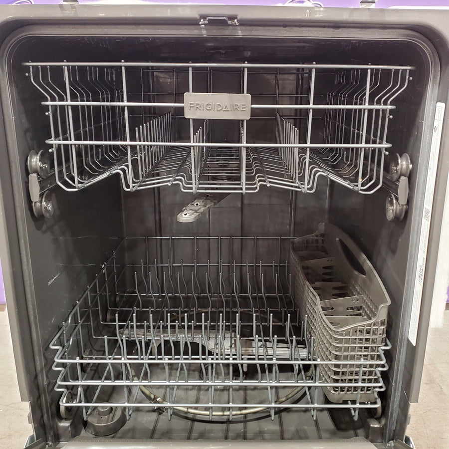 Frigidaire Top Control Built-In Plastic Tub Dishwasher with MaxDry 52 dBA in Black 25136SD615 - FDPH4316AB - Open Box