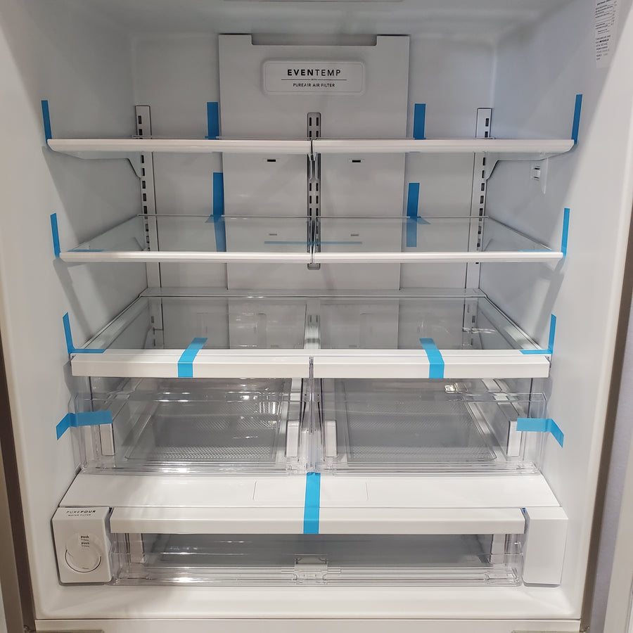 Frigidaire 29 Cu. Ft. Standard-Depth French Door Refrigerator in Stainless Steel 20132SD377 - FRFN2813AF - Scratch & Dent (Moderate)