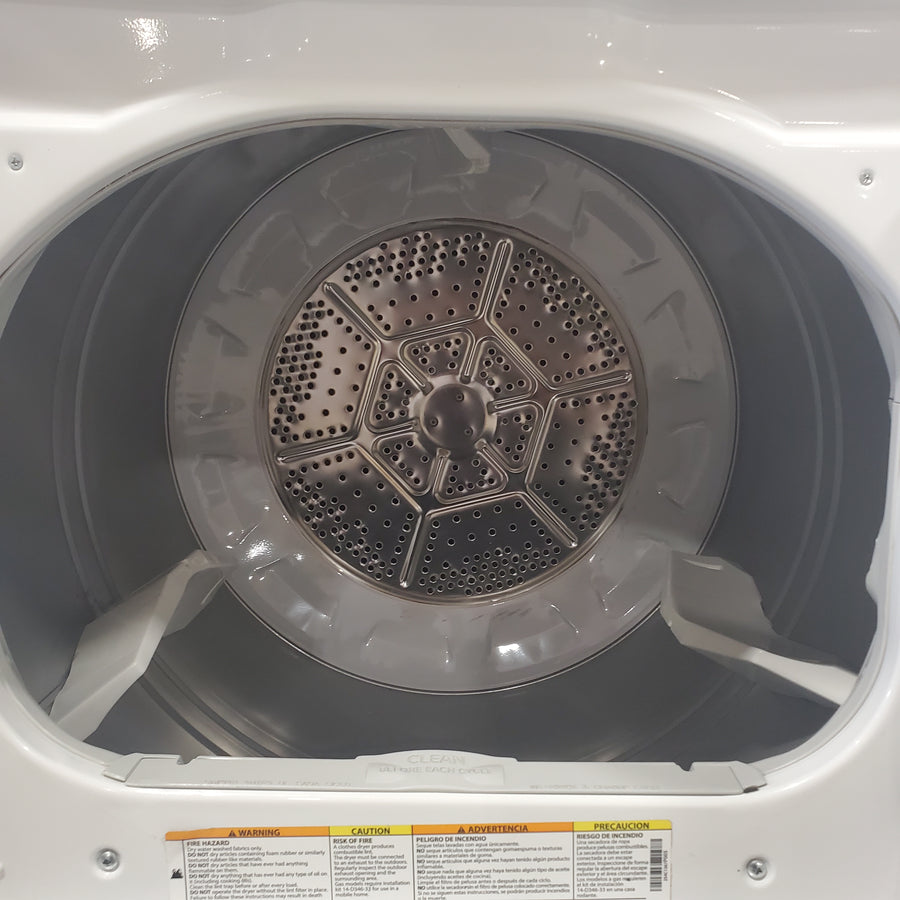 Neu Select Silver GE 7.2 cu. ft. Gas Dryer With Auto Sensor Dry - Certified Refurbished