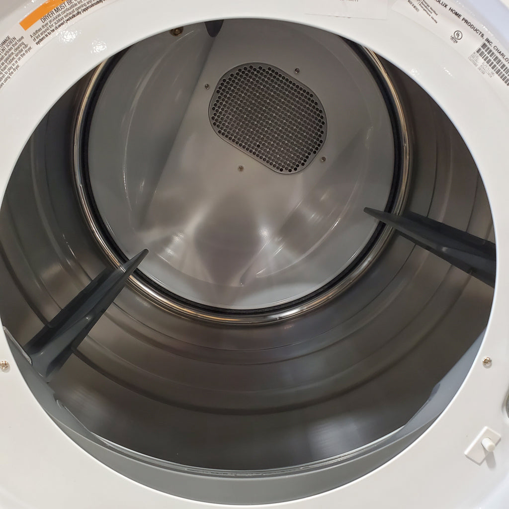 Pictures of ENERGY STAR Electrolux 8.0 cu. ft. Front Load Electric Dryer with Perfect Steam ELFE7637AW - Open Box - Neu Appliance Outlet - Discount Appliance Outlet in Austin, Tx