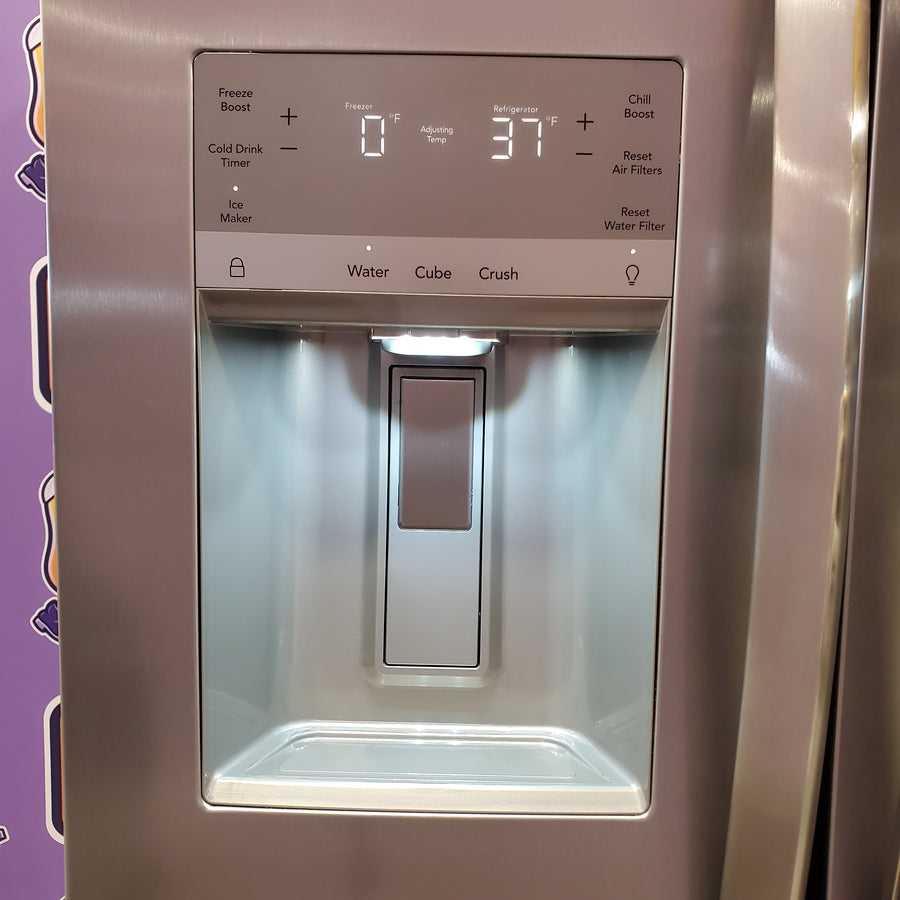 Frigidaire Gallery 22 Cu. Ft. 36" Counter-Depth Side-by-Side Refrigerator 22136SD336 - GRSC2352AF - Scratch & Dent (Moderate)