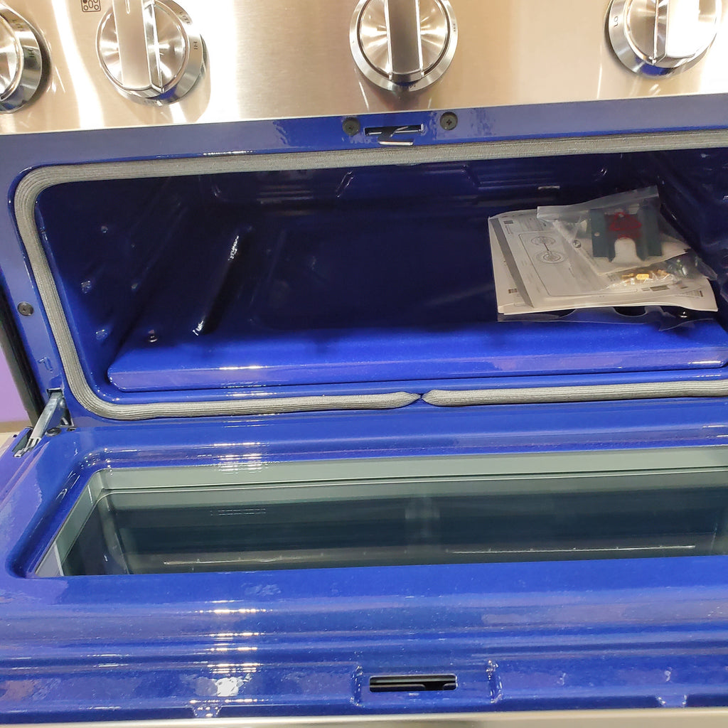 Pictures of LG 6.9 cu. ft. Smart Gas Double Oven Freestanding Range with ProBake Convection®, Air Fry & Air Sous Vide LDGL6924S - Scratch & Dent (Minor) - Neu Appliance Outlet - Discount Appliance Outlet in Austin, Tx