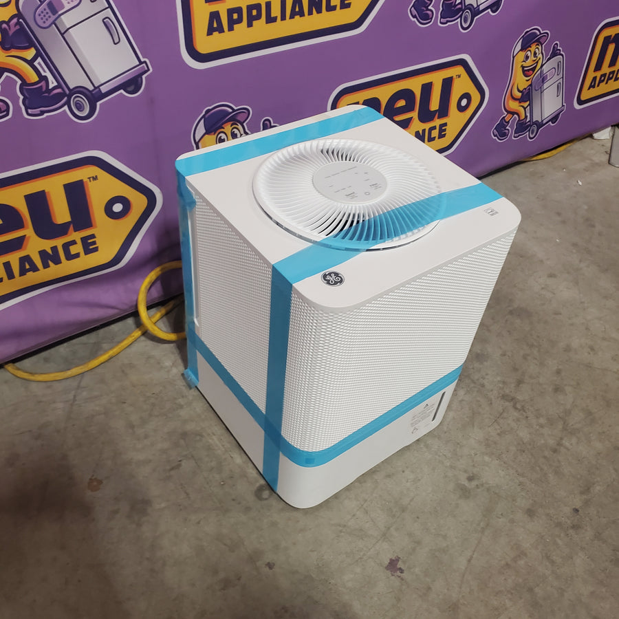 GE 50 pt. for Wet Rooms up to 5000 sq. ft. Residential Dehumidifier with Built-in. Pump in White, Wi-Fi, ENERGY STAR ADSE50XWT - Open Box