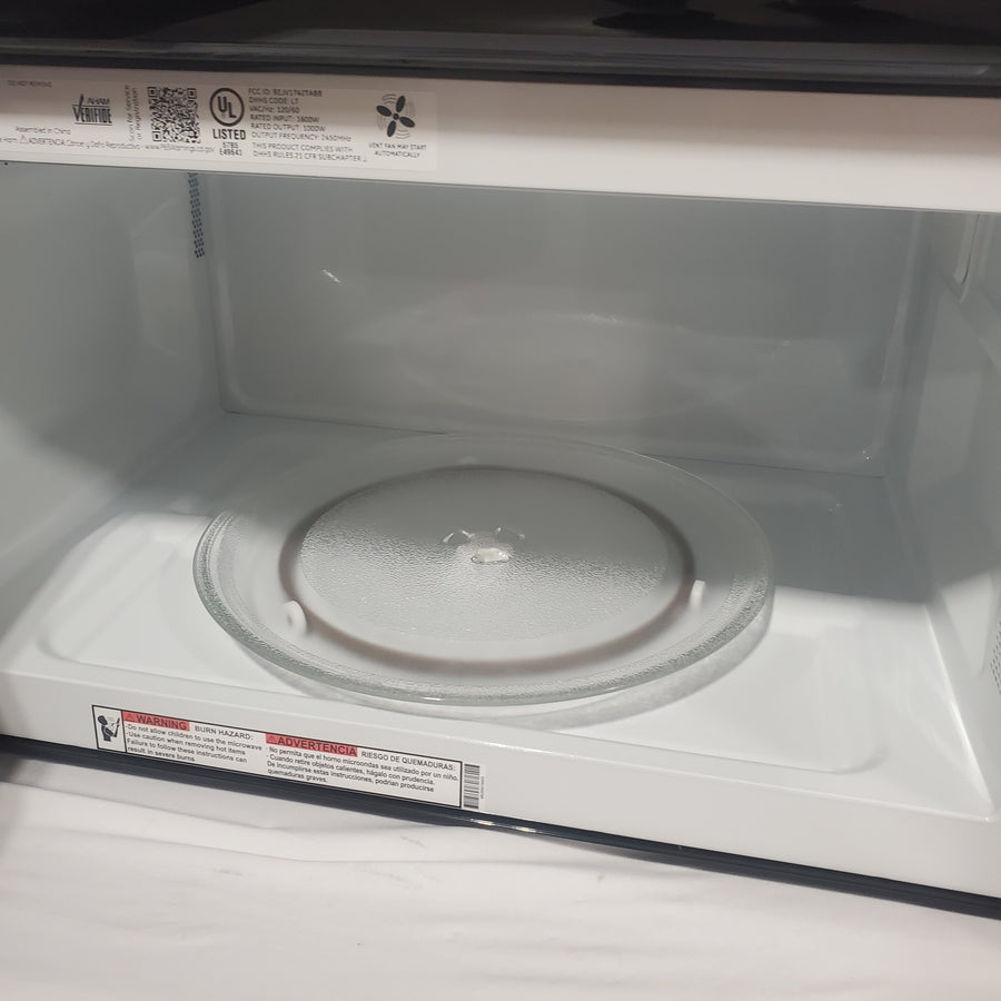GE® 1.6 Cu. Ft. Over-the-Range Microwave Oven in Stainless Steel JVM3160RFSS - Scratch & Dent (Minor)