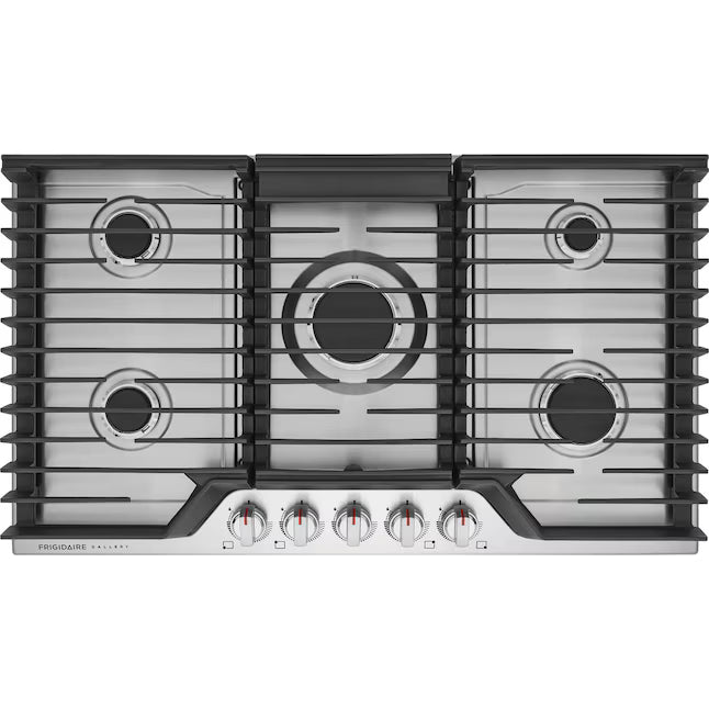 Frigidaire Gallery 36 inch Gas Cooktop in Stainless Steel GCCG3648AS - Open Box