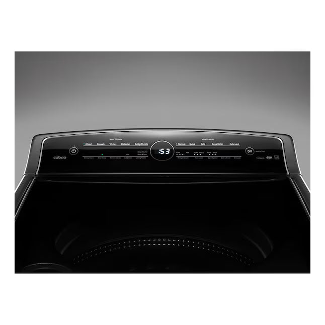 Whirlpool Chrome Shadow Top Load 5.3 Cu. Ft. Washer with Quiet Wash Sound Package WTW8500DC - Scratch &Dent (Minor)