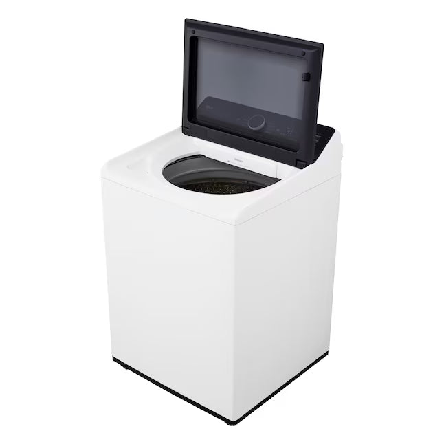 LG 5.3 cu. ft. SMART Mega Capacity Top Load Washer in Alpine White with Agitator, Easy Unload and TurboWash3D Technology 22132SD120 - WT8405CW - Scratch & Dent (Minor)