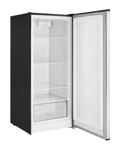 Vissani 7.1 cu. ft. Manual Defrost Convertible Upright Freezer in Stainless Steel Look S156 - MDUFC7SS4 - Scratch & Dent (Minor)