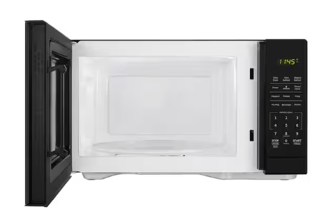 Vissani 1.1 cu. ft. 1000-Watt Countertop Microwave in Black EM0P042KVBCL - New in Box
