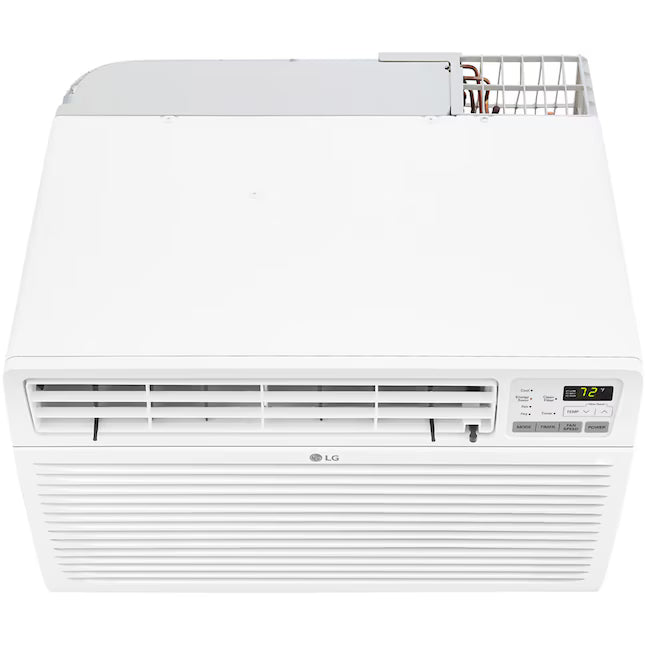 LG 14,000 BTU 230V Through-the-Wall Air Conditioner Unit Cools 700 Sq. Ft. with Dehumidifier in White LT1430CNR - Open Box