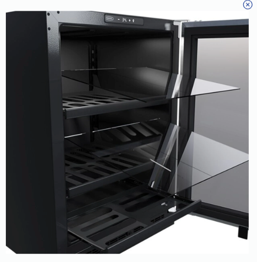 Marvel 24 Inch Built-In Beverage Center with 162 Can and 18 Wine Bottle Capacity, Dynamic Cooling Technology, and Thermal-Efficient Cabinet MLBV224SG01A - Scratch & Dent (Minor)