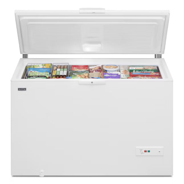 Maytag 16 cu. ft. Chest Freezer in White 30131SD53 - MZC5216LW - Open Box