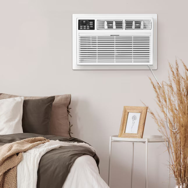 Whirlpool 14000-BTU 700-sq ft 230-Volt White Through-the-Wall Air Conditioner with Remote WHAT142-2BW - New in Box