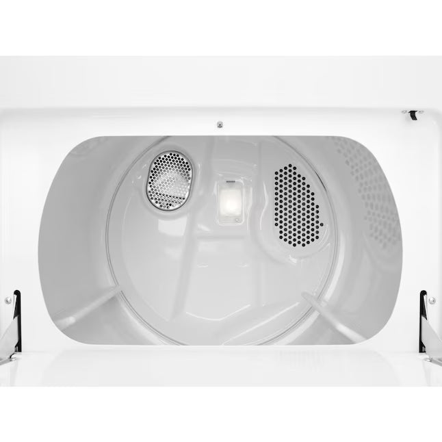 Whirlpool Top Load 3.8 Cu. Ft. Washer with Removable Agitator in White WTW4957PW - Certified Refurbished and Whirlpool 7-cu ft Electric Dryer in White WED5000DW - Certified Refurbished